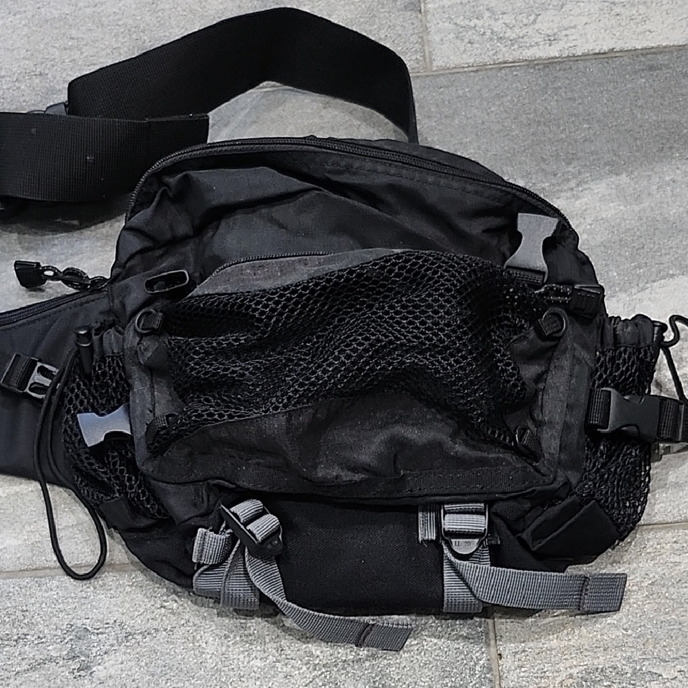 Black Tactical Waist Bag